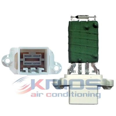 Resistor, interior blower
